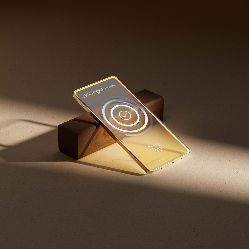 transparent phone with checkmark